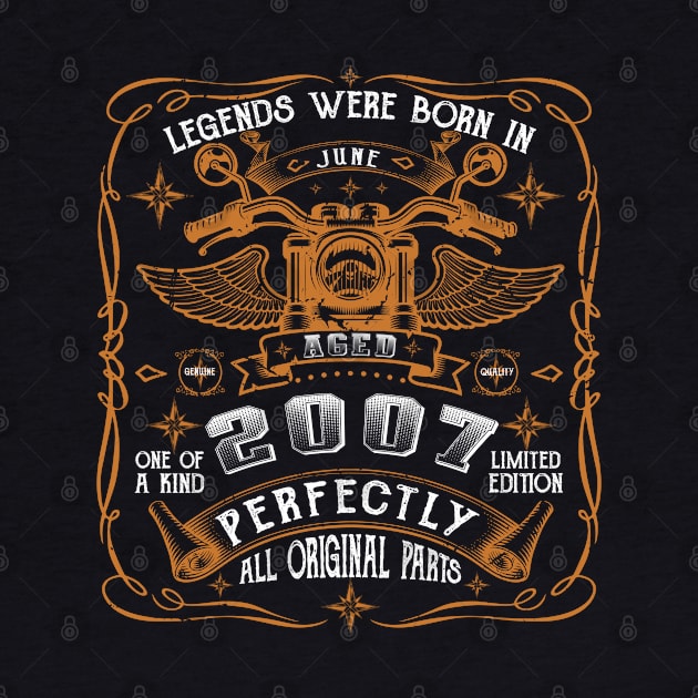 Legends Born In June 2007 16th Birthday by Cartine